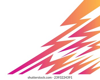 Minimalist background with jagged zigzag pattern and some copy space area
