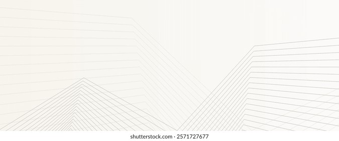 Minimalist background with a light beige color, featuring subtle line patterns. The beige background has a smooth texture. Geometric pattern background vector. White background.