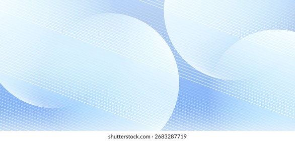 Minimalist background in light blue tones with some overlapping and flowing curved lines that flow through the image to create depth and flow.