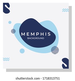 Minimalist background with memphis elements. for template social media post, wallpaper, backdrop and many more
