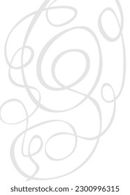 Minimalist background with ornamental line pattern