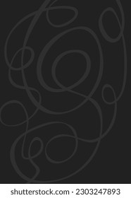 Minimalist background with ornamental line pattern