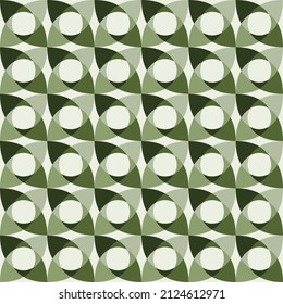 minimalist Background pattern seamless geometric line abstract green color vector illustration image template.
