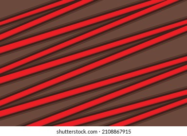 Fondo mínimo con un patrón de línea abstracta de gradiente rojo
