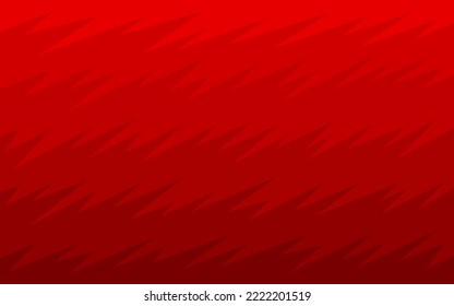 Minimalist background with red gradient jagged zigzag pattern