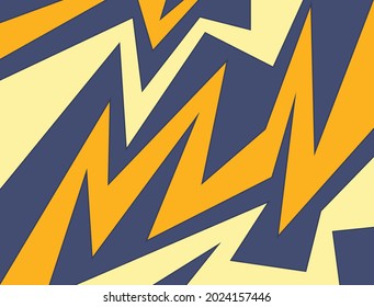 Minimalist background with sharp arrow lines pattern