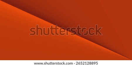 A minimalist background of two orange tones split diagonally with a subtle shadow.