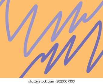 Minimalist background with waving lines pattern