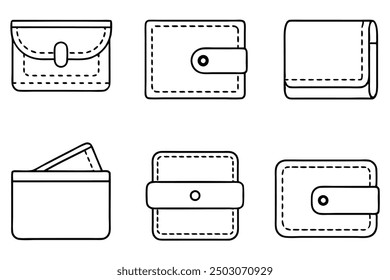 Minimalist Backpack Line Art Illustration Clean and Minimal Aesthetic