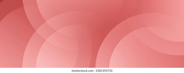 Minimalist banerbackground, red soft gradations,cirlce effect style,modern background,memphis eps 10