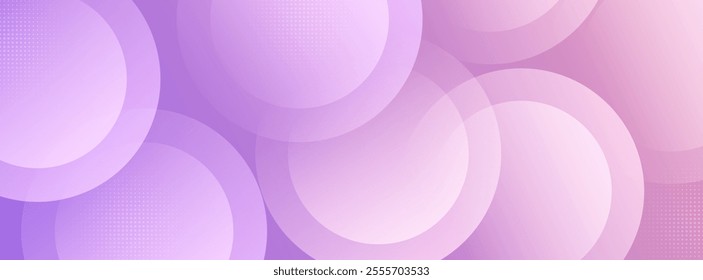 minimalist banner abckground,soft color,pastel color,purple colorfulgradations,abstract memphis,circle shape pattern,colorful shape,vector,eps 10