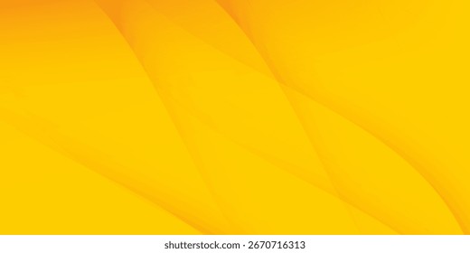 minimalist banner Abstract wavy gradient yellow background. modern creative trendy in vector illustration