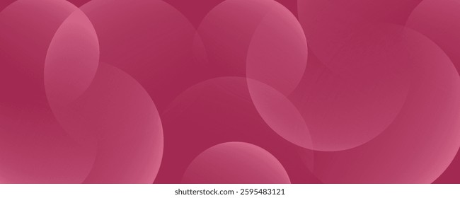 Minimalist banner background, circle abstarct , soft red gradations, memphis background, template cover,ads,etc