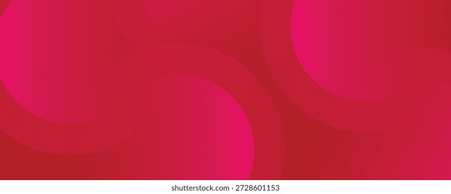 Minimalist banner background circle shape.colorful.red gradations.simple design.vector