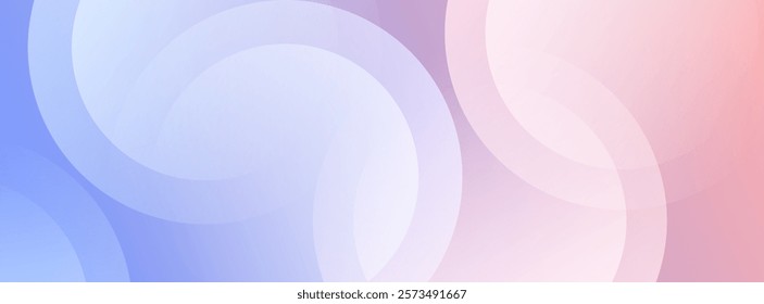  Minimalist banner background. Colorful. Blue nad pink gradations. circle shape. modern. Memphis. Vector.EPS 