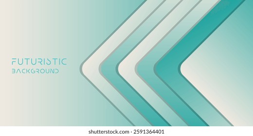 Minimalist banner background gradient arrows abstract. Minimal creative business background with copy space for text for social media cover, header, web banner