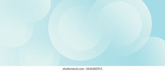 Minimalist banner background. Green and blue gradations.Circle geometric background. Simple design. Vector. EPS 10