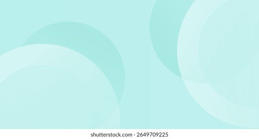 Minimalist banner background. Green and blue abstract Circle geometric background. Simple design modern