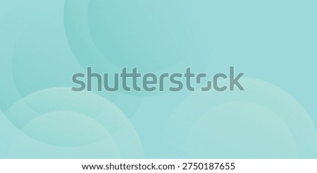 Minimalist banner background. Green and blue gradations.Circle geometric background. Simple design. 