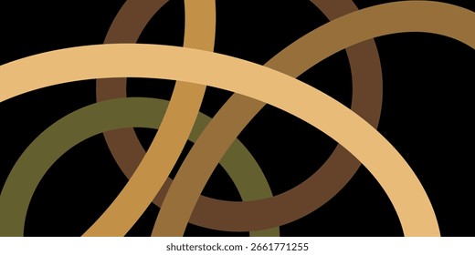 Fondo de Anuncio minimalista, degradado naranja, gris y negro. Estilo de efecto de círculo, fondo geométrico y abstracto.
