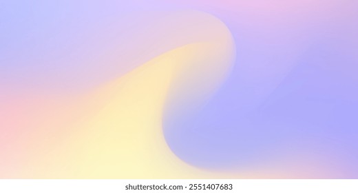 Minimalist banner background, pastel colorful, pink and yellow gradations. 