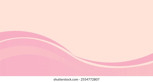 Minimalist banner background, pastel colorful, pink and yellow gradations