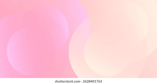 Fundo de banner minimalista, pastel colorido, rosa e amarelo gradações. moderno