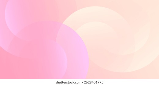 Fundo de banner minimalista, pastel colorido, rosa e amarelo gradações. moderno