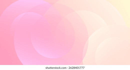 Fundo de banner minimalista, pastel colorido, rosa e amarelo gradações. moderno