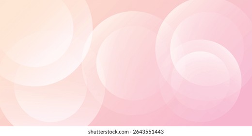 Minimalist banner background, pastel colorful, pink and yellow gradations modern background