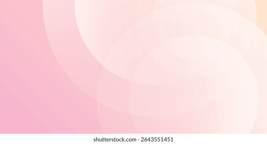 Minimalist banner background, pastel colorful, pink and yellow gradations modern background