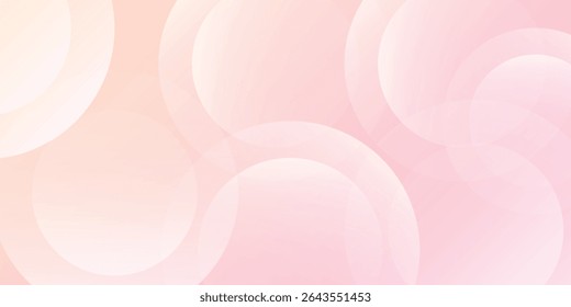 Minimalist banner background, pastel colorful, pink and yellow gradations modern background