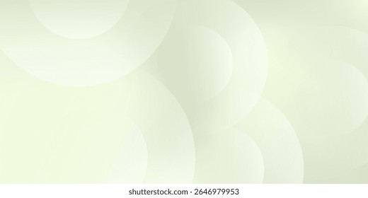 Minimalist banner background, pastel green, colorful,abstract background, memphis background, circle shape pattern, vector Illustration