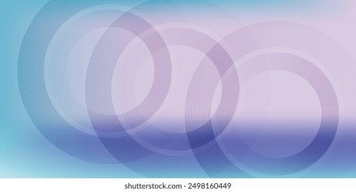 Minimalist banner background, pastel, pink and yellow color gradient. Circle effect style, geometric abstract background. vektor