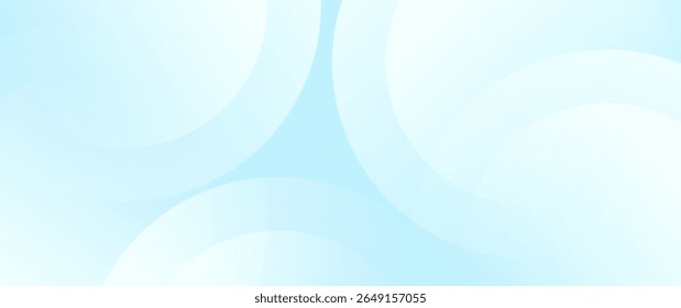 minimalist banner background soft color blue gradations with circle shape.modern background.vector eps 10