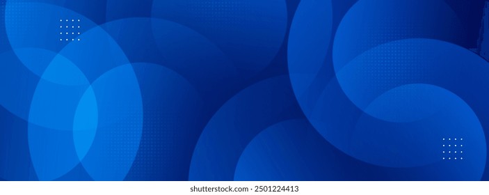 minimalist banner background.blue gradient.colorful.circle effect.abstract background.memphis.eps 10