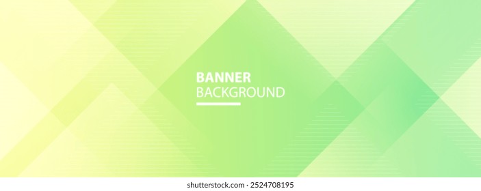 minimalist banner background,memphis,green and yellow gradations,soft color,shape,pattern,line,business,ads,eps 10