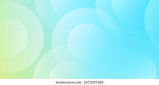 Fondo abstracto de degradado azul de Anuncio minimalista. Gráfico circular. Traje para el Anuncio, el Web, el folleto, el cartel y la presentación