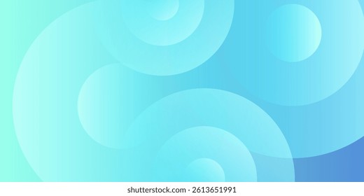 minimalist banner blue gradient background. soft pastel color 