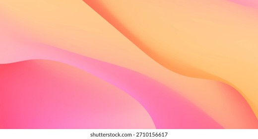 minimalist banner Bright and smooth gradient background. Vector Illustration