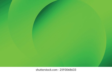 minimalist banner green background abstract with dynamic shape. Vector EPS 10