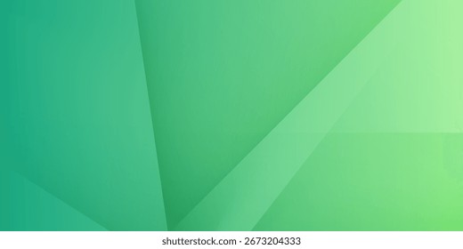 fundo abstrato do gradiente verde do banner minimalista. Design moderno na moda em vetor EPS 10