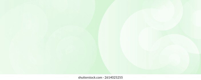 Minimalist banner green soft gradient background. Vector Illustration