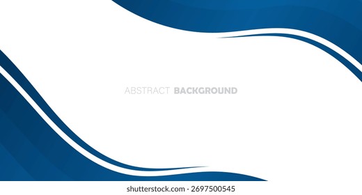 Anuncio minimalista. Separador, cabecera, pie de página, forma de divisor de onda moderna. Diseño de moda creativo moderno en Ilustración vectorial