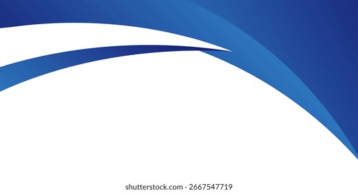 minimalistisches Banner, Separator, Header, moderne Wellenteiler Form modernes rendy Design