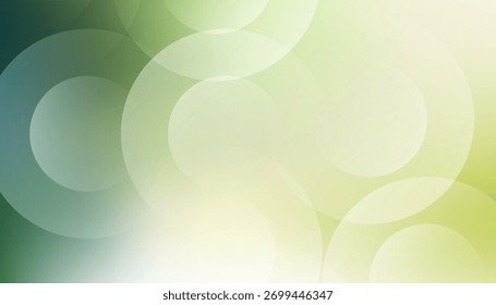 minimalistischer Banner weich grün Farbverlauf. Modernes Trenddesign in Vektorgrafik