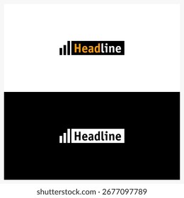 Diseño minimalista del logotipo de la marca de palabras