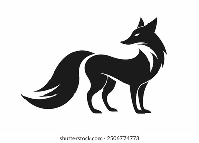 Minimalist Bear Logo Design - Vector Illustration on White Background