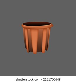 vector de vasijas de cacerola