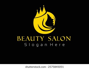 Minimalist Beauty Salon Logo for Modern Brands, Elegant Logo Designs, Chic and Modern Beauty Salon Concepts, Luxury Beauty Salon, Fresh and Natural Beauty Salon Logo Concepts, Premium Golden Logos